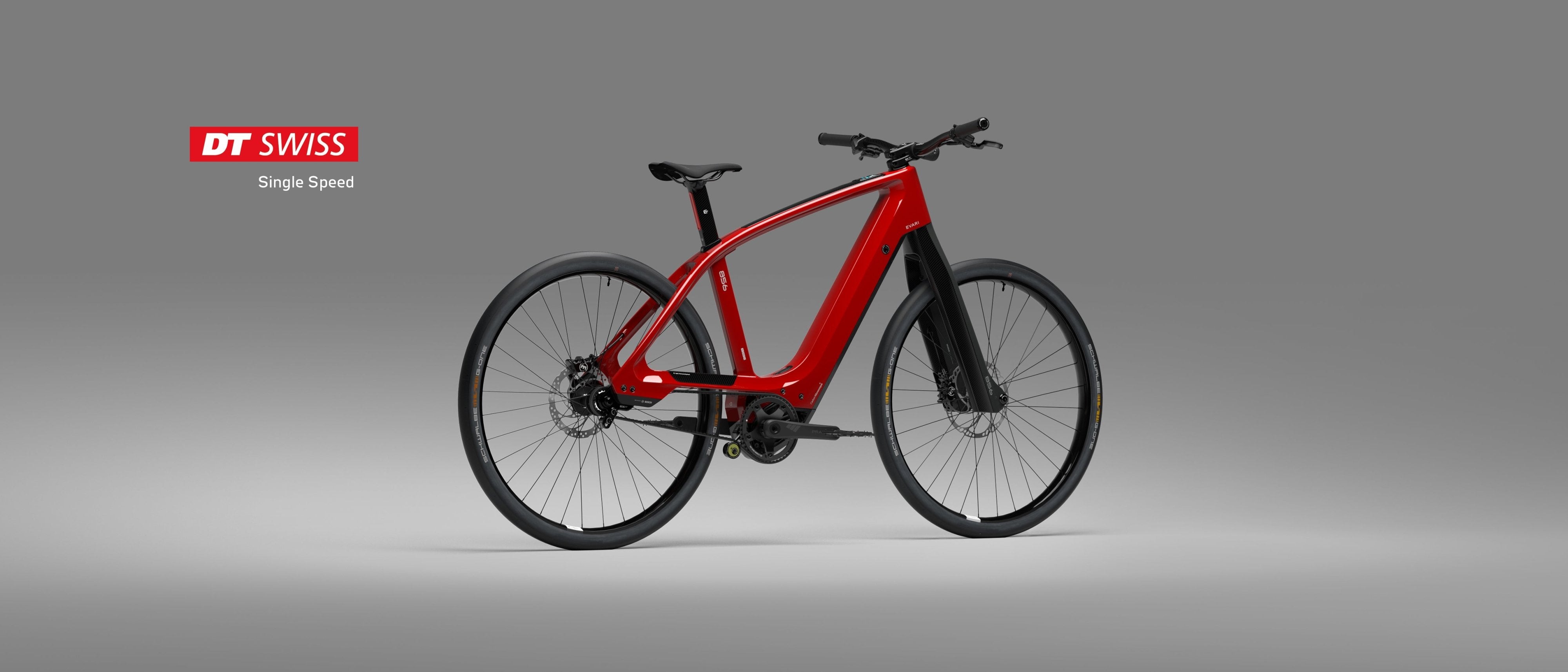 856 Core | Carmine | ROHLOFF or SINGLE - SPEED - Evari
