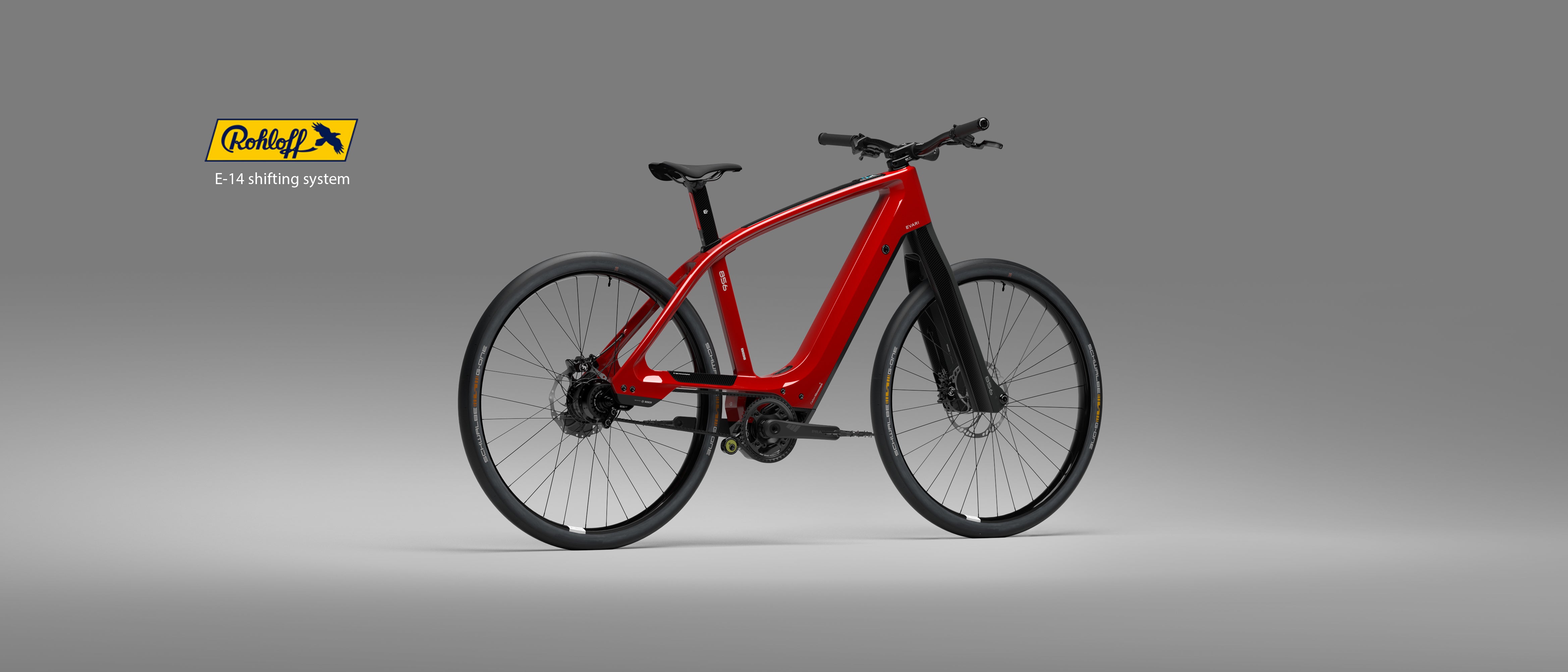 Evari 856 | Core | Rohloff - Carmine (gloss)
