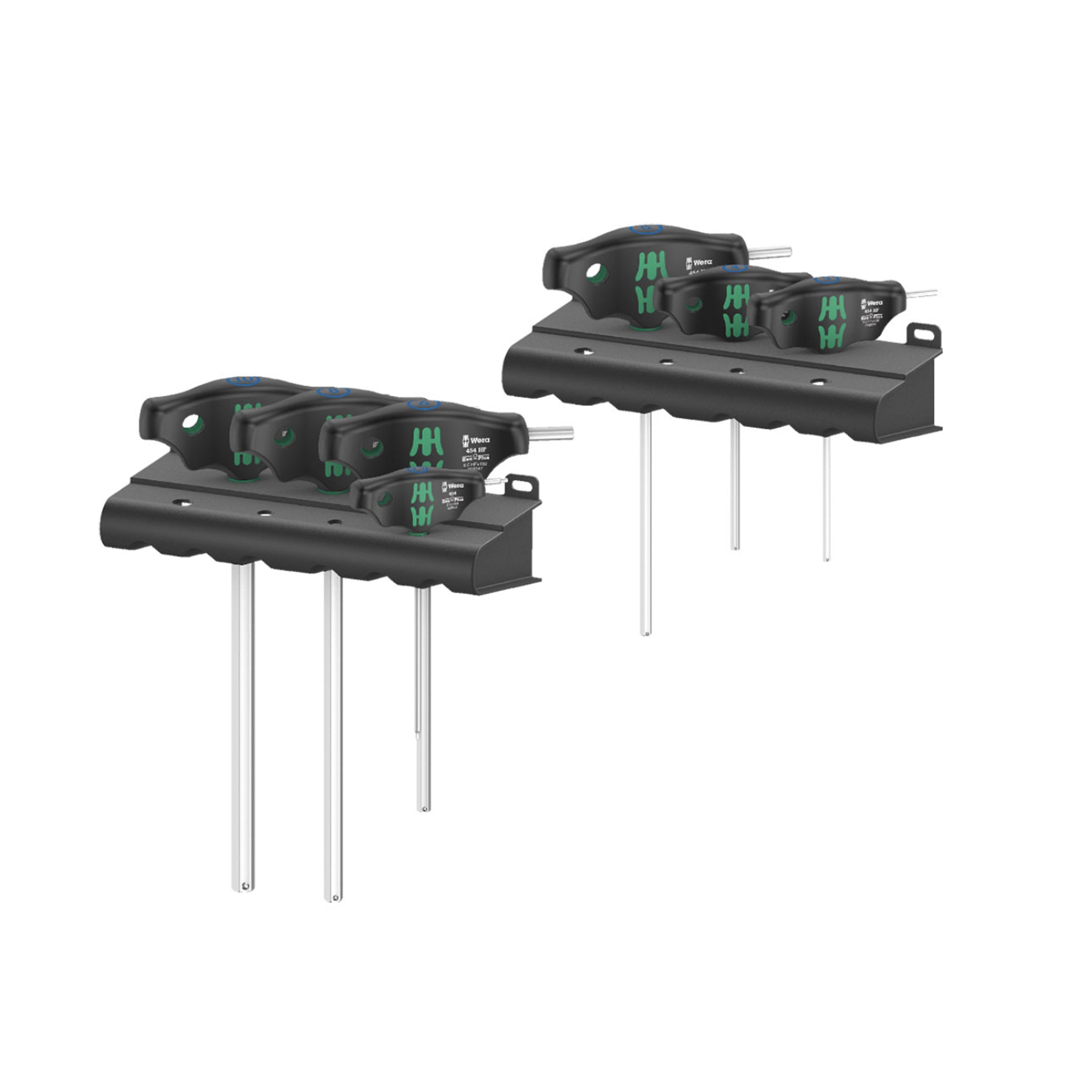 Wera Tools | 454/7 HF Screwdriver Set T - Handle Screwdrivers Hex - Plus - Evari